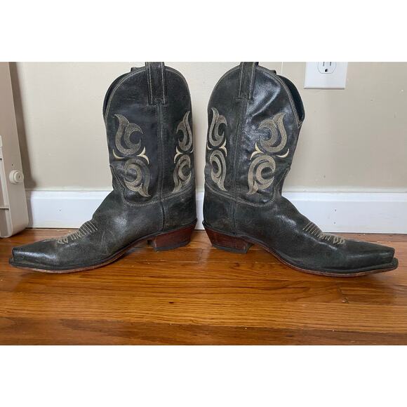 Justin Gray Western Cowboy Boots Size 11 main image 7